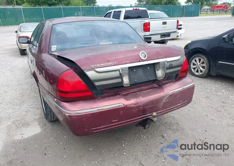 2006 Mercury Grand Marquis Ls из США, поврежденный, VIN 2MEFM75V66X608867